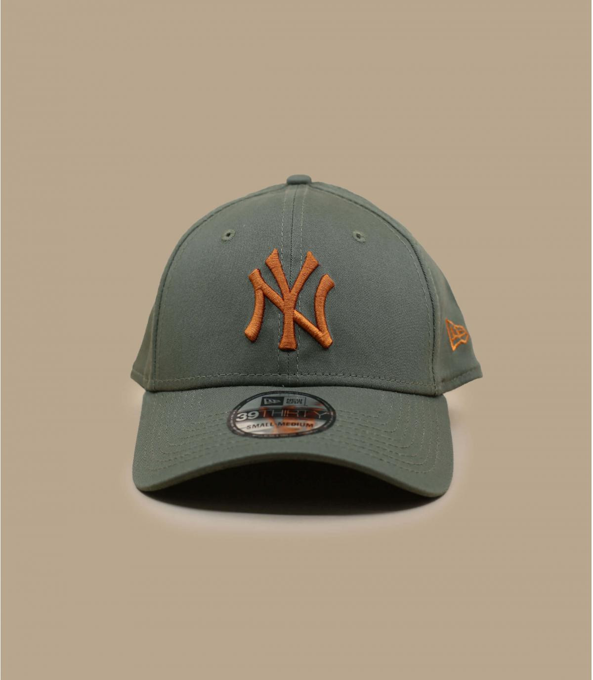 Casquette League Ess NY 3930 olive toffee New Era